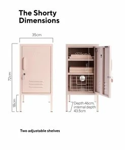 Mustard Shorty Locker Mustard Lockers