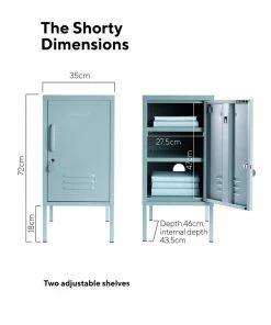 Mustard Shorty Locker Mustard Lockers