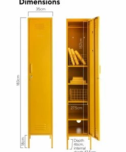 Home Page Mustard Skinny Locker