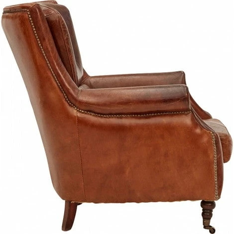 Alliance Springfield Aged Leather Armchair 4 Alliance Springfield Aged Leather Armchair