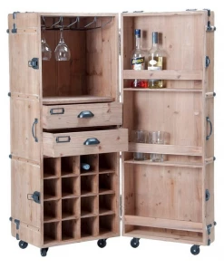 SLH Bar Trolleys Mini Home Bar Trolley / Cart