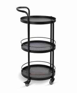 SLH Round Drinks Trolley