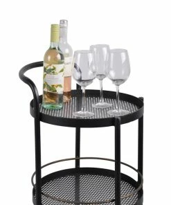 SLH Round Drinks Trolley