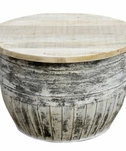 Philbee White Wash Coffee Table Coffee Tables