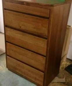 PFS Furniture Sales Recycled Australian Hardwood Chest Of Drawers.