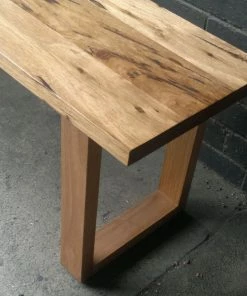 PFS Furniture Sales Recycled Australian Timber 'U' Base Bench.