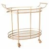 SLH Bar Trolleys Luxe Oval Bar Trolley / Cart