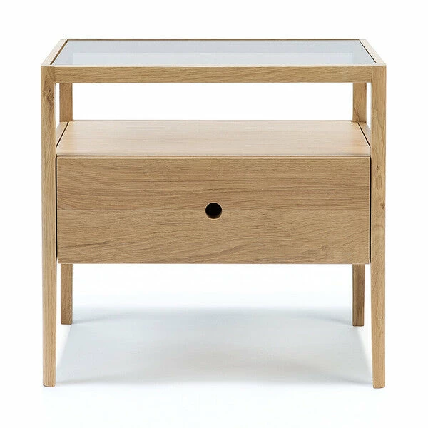 Ethnicraft Bedside Tables Oak Spindle Bedside 1 Ethnicraft Bedside Tables Oak Spindle Bedside