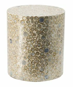 Alliance Capiz Round Side Table Side Tables
