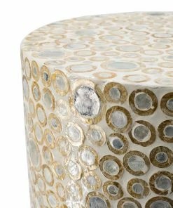 Alliance Capiz Round Side Table Side Tables