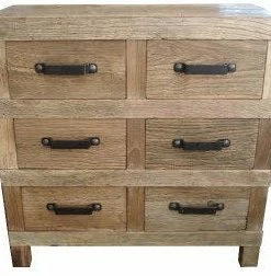 PFS Furniture Sales Recycled Timber And Industrial Iron Chest Of Drawers
