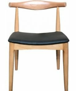 Megaria Beechwood Elbow Dining Chair Dining Chairs