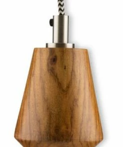H & G Wooden Pendant Hanging Light