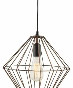 H & G Lighting Geometric Wire Pendant