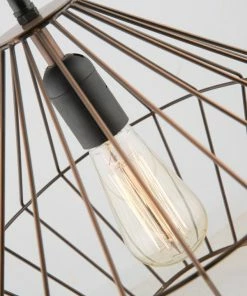H & G Lighting Geometric Wire Pendant