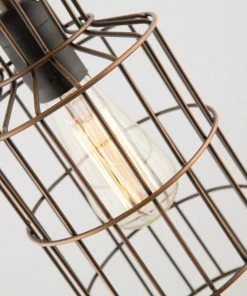 H & G Lighting Geometric Wire Pendant