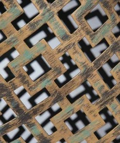 PFS Furniture Sales Wood And Iron Side Tables