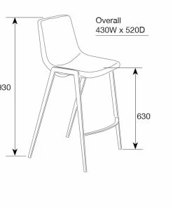 Tubeworks Hudson Barstool
