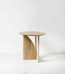 Side Tables Ethnicraft Oak Geometric Side Table 4 Side Tables Ethnicraft Oak Geometric Side Table