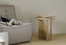Side Tables Ethnicraft Oak Geometric Side Table 5 Side Tables Ethnicraft Oak Geometric Side Table