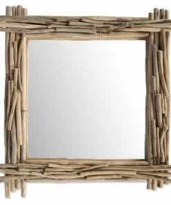 PFS Furniture Sales Clearance Teak Branch Mirror