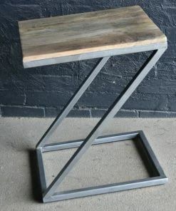 PFS Furniture Sales Side Tables Side Table-'Z' Timber And Metal.