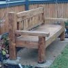 Bayside Outdoor Furniture & Accessories Back Beach Outdoor Bench