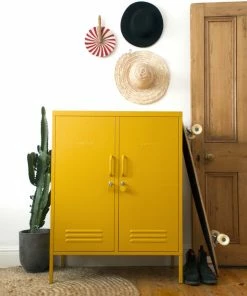 Mustard Midi Locker Mustard Lockers