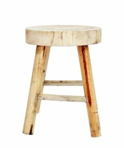 Yellow Brick Stools Wooden Milking Stool