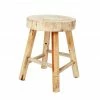Yellow Brick Stools Wooden Milking Stool