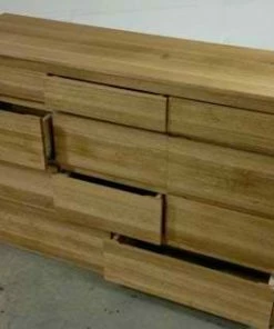 PFS Furniture Sales Custom Made Wide Boy-Recycled Timber Chest Of Drawers
