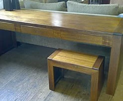 PFS Furniture Sales Desks Recycled Timber 3 Drawer Desk