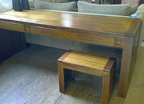 PFS Furniture Sales Desks Recycled Timber 3 Drawer Desk 2 PFS Furniture Sales Desks Recycled Timber 3 Drawer Desk