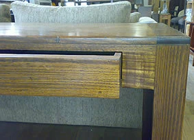 PFS Furniture Sales Desks Recycled Timber 3 Drawer Desk 3 PFS Furniture Sales Desks Recycled Timber 3 Drawer Desk