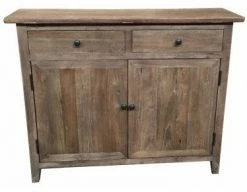 Megaria Sideboards And Cabinets Recycled Elm 2 Drawer Sideboard