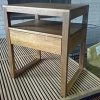 PFS Furniture Sales Bedside-solid Recycled Timber