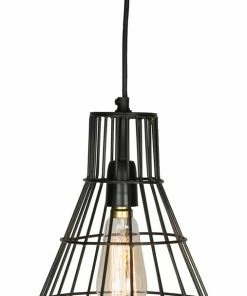 H & G Lighting Flared Cage Hanging Pendant
