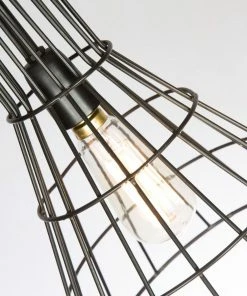 H & G Lighting Flared Cage Hanging Pendant